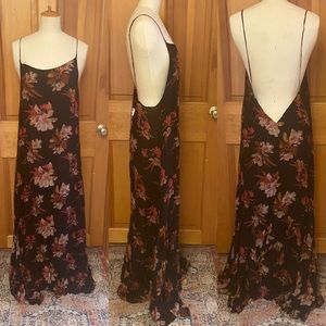 Free People Maxi Apron Dress. Size L